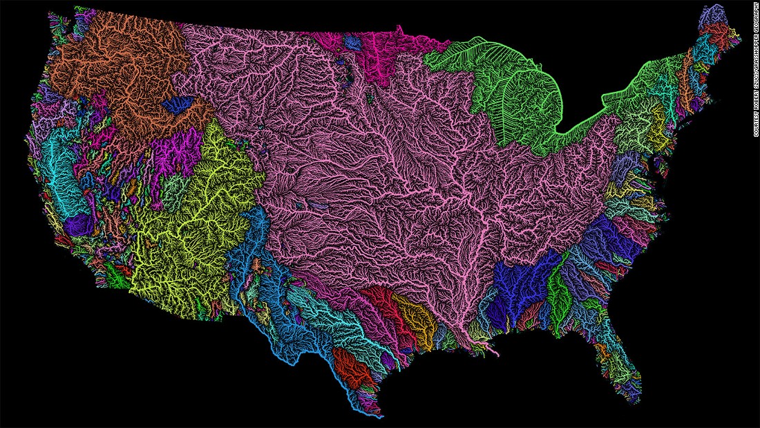 170712172712 beautiful river maps usa 48 rivers black catchments etsy3 super 169