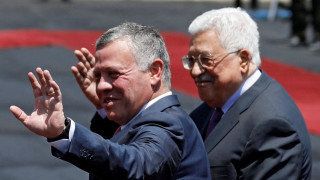 Επίσκεψη του βασιλιά της Ιορδανίας στον παλαιστίνιο Πρόεδρο εν μέσω εντάσεων με το Ισραήλ
