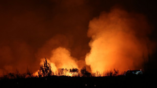 Ολονύχτιο θρίλερ με την φωτιά στον Κάλαμο – Έγιναν στάχτη πάνω από 15 σπίτια