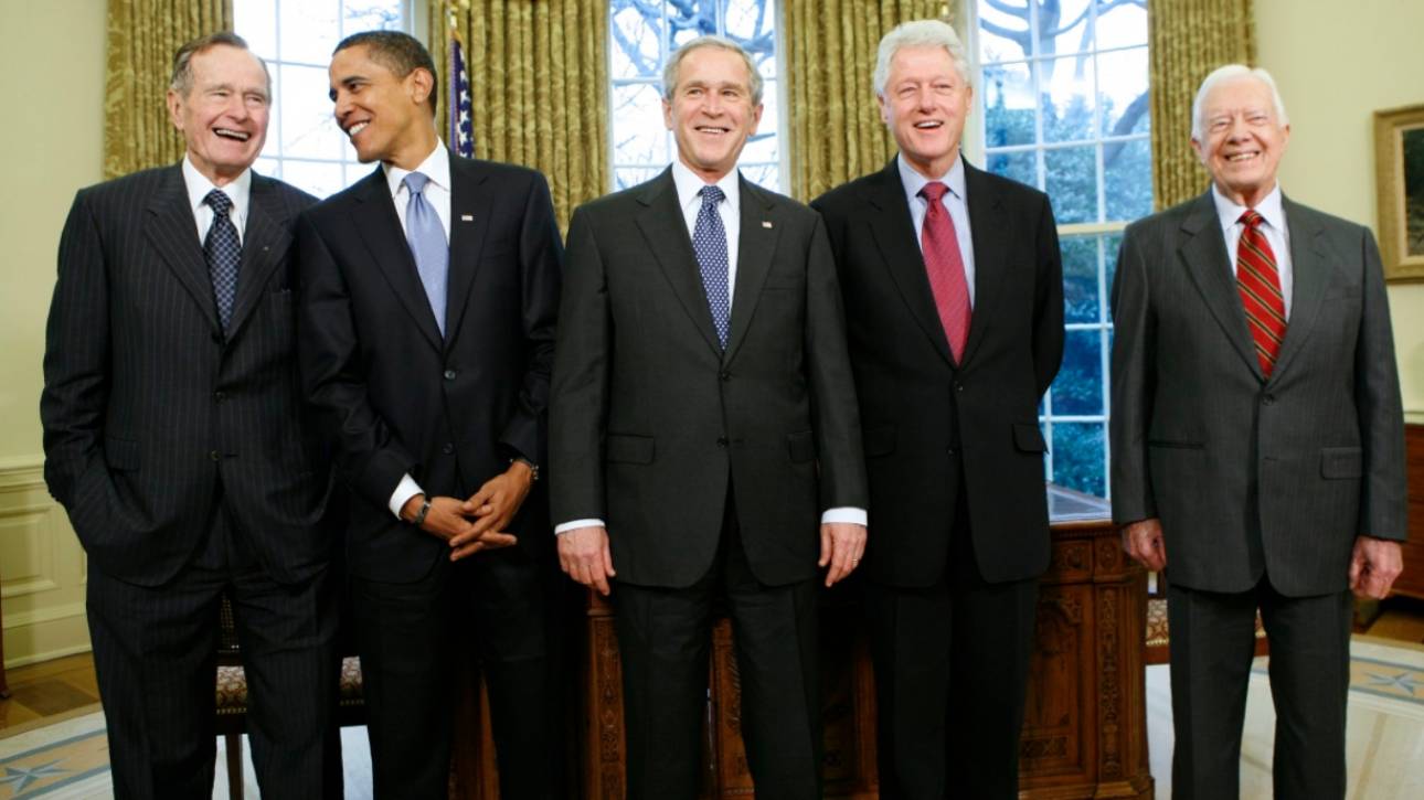 Κλίντον, Ομπάμα, Κάρτερ, Μπους: Οι πρόεδροι των ΗΠΑ ενωμένοι για καλό σκοπό