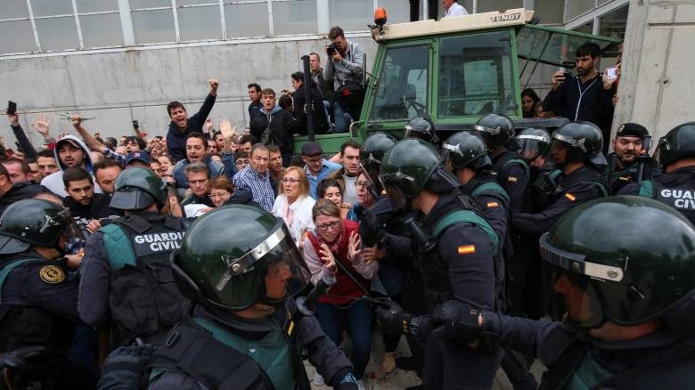 Η πρώτη συγγνώμη της Ισπανίας για την χρήση βίας στο δημοψήφισμα της Καταλονίας