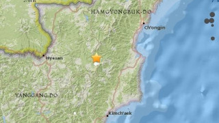 Ασθενής σεισμός στη Βόρεια Κορέα