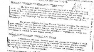 Mέριλιν Μονρόε: Τα απόρρητα αρχεία για τη δολοφονία του JFK δείχνουν τον δικό της δολοφόνο;