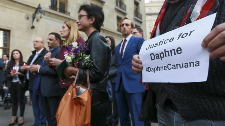 Μάλτα: Απαγγέλθηκαν κατηγορίες για τη δολοφονία της Ντάφνι Καρουάνα Γκαλιζία