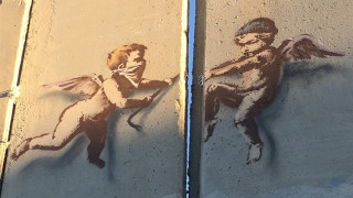 Χριστούγεννα 2017: ευχές ειρήνης με προϋποθέσεις από τον Banksy στη Βηθλεέμ
