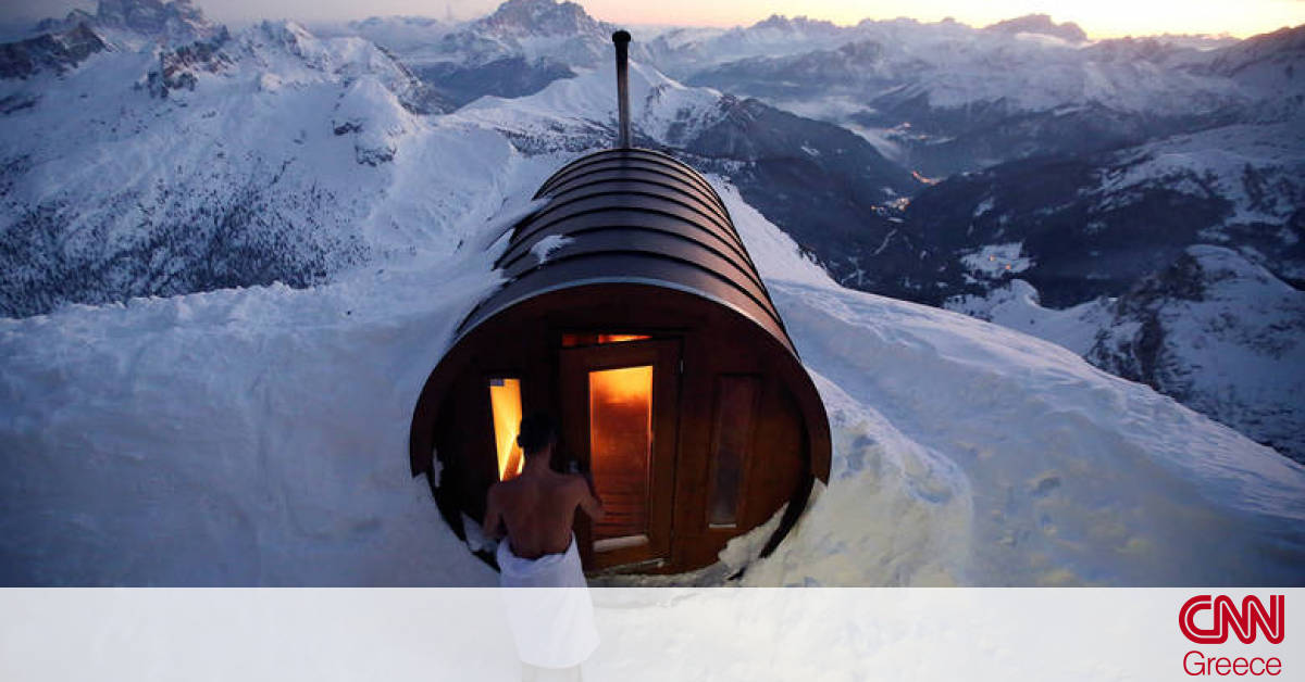 Cortina d’Abezzo: Dolce Vita e… sauna in cima alle Dolomiti