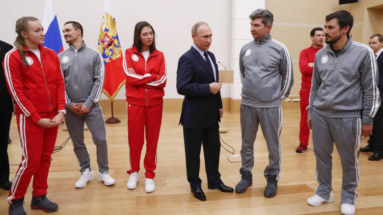 «Συγγνώμη» από τους Ρώσους Ολυμπιονίκες ζήτησε ο Πούτιν