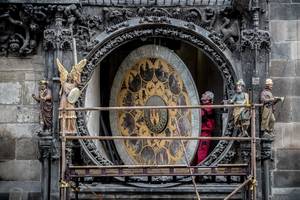 The Prague astronomical clock - Πράγα