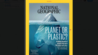 Πλαστικό ή Πλανήτης; Το εξώφυλλο της χρονιάς από το National Geographic καλεί σε επανάσταση