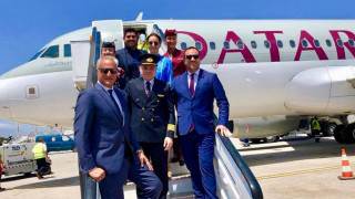 Η Qatar Airways εγκαινίασε την πρώτη της πτήση για Μύκονο