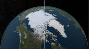 Οι πάγοι της Αρκτικής (1984 και 2012)
