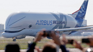 Beluga XL: Παρθενική πτήση για τη θηριώδη «ιπτάμενη φάλαινα» της Airbus