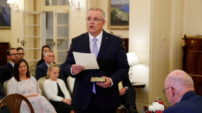 Ορκίστηκε ο νέος πρωθυπουργός της Αυστραλίας