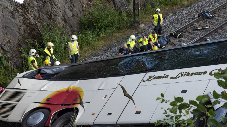Φινλανδία: Λεωφορείο συγκρούστηκε με Ι.Χ. - Τουλάχιστον 4 νεκροί