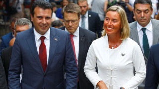 Στήριξη της Μογκερίνι στη συμφωνία των Πρεσπών και το δημοψήφισμα της πΓΔΜ