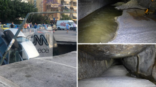 Ιλισός: Καρέ-καρέ οι επικίνδυνες διαβρώσεις στην υπόγεια κοίτη του ποταμού