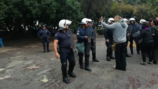 Κρήτη: Ένταση μεταξύ πολιτών και ΜΑΤ στο πάρκο Γεωργιάδη
