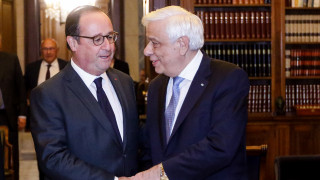 Ολάντ: Σημαντικός ο ρόλος του κ. Παυλόπουλου για την παραμονή της Ελλάδας στην Ευρωζώνη