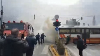 Πικέρμι: Λεωφορείο του ΚΤΕΛ τυλίχτηκε στις φλόγες