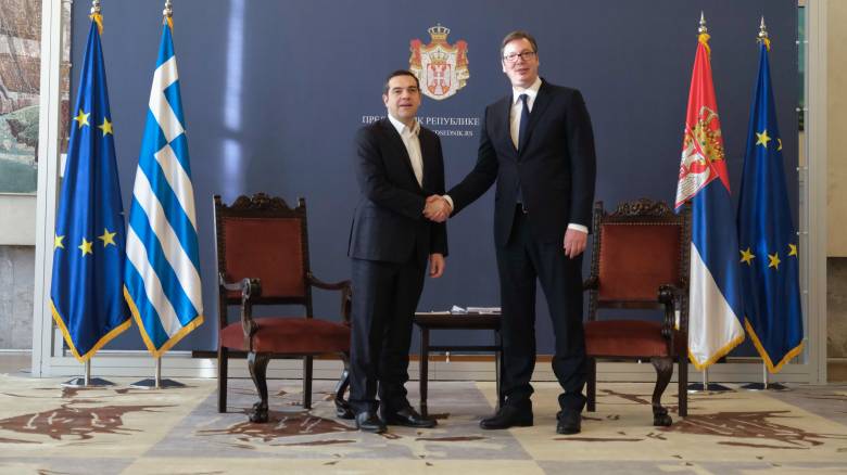 Βούτσιτς σε Τσίπρα: Με τη συμφωνία των Πρεσπών Σερβία και Ελλάδα θα συνδεθούν περισσότερο