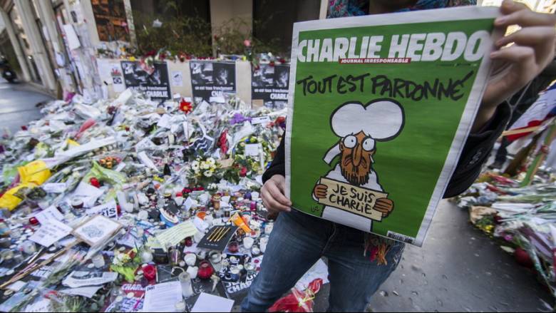 Η καυστική απάντηση του Charlie Hebdo στη σύλληψη του Γάλλου τζιχαντιστή