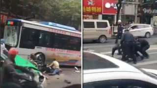 Κίνα: Άγνωστος κατέλαβε λεωφορείο και έπεσε πάνω σε πεζούς - Στους 8 οι νεκροί