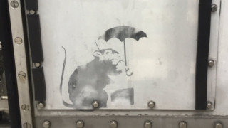 Νέο γκράφιτι του Banksy στο Τόκιο