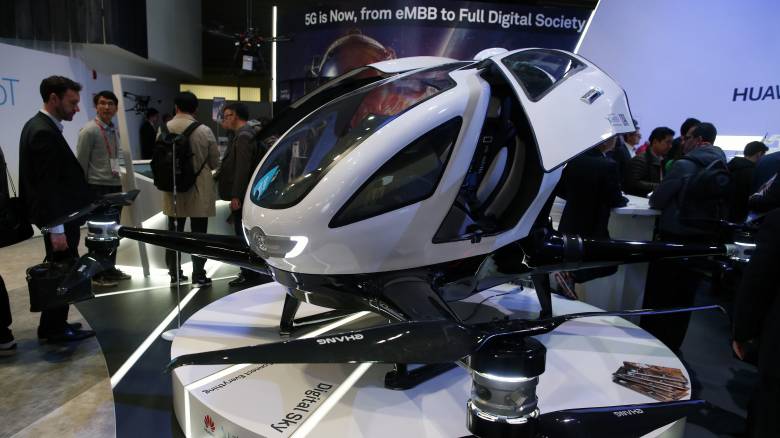 Αεροταξί-drones θα μεταφέρουν επιβάτες χωρίς οδηγό