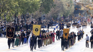 25η Μαρτίου: Μαθητική παρέλαση στη Θεσσαλονίκη υπό τους ήχους του «Μακεδονία Ξακουστή»