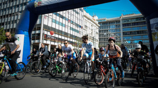 Ο 26ος Ποδηλατικός Γύρος της Αθήνας σε εικόνες
