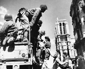 1944, οι Αμερικανοί μπαίνουν στο Παρίσι.
