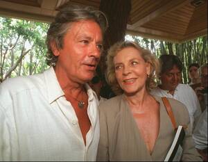 1996, στο Μεξικό με τη Λορίν Μπακόλ.
