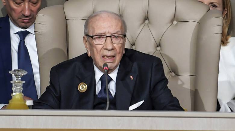 Πέθανε ο πρόεδρος της Τυνησίας