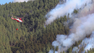 Γκραν Κανάρια: Στάχτη έγιναν 10.000 στρέμματα - Μάχη με τις φλόγες για δεύτερη μέρα