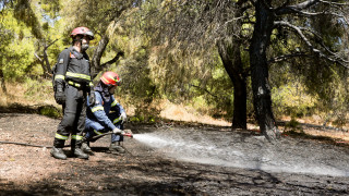 Υπό έλεγχο η πυρκαγιά στην Παιανία - Πού είναι υψηλός ο κίνδυνος πυρκαγιάς την Παρασκευή