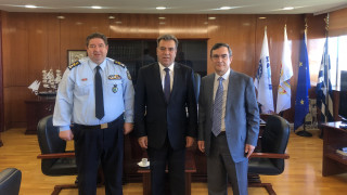 Συνάντηση Κόνσολα και Οικονόμου με τον Αρχηγό της Ελληνικής Αστυνομίας
