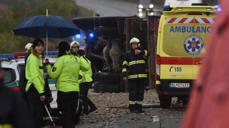 Σλοβακία: Τουλάχιστον 12 νεκροί και 20 τραυματίες στο «δρόμο του θανάτου»