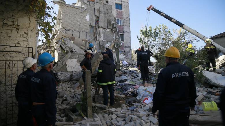 Σεισμός στην Αλβανία: Βίντεο-ντοκουμέντο από τη στιγμή που «χτύπησε» ο Εγκέλαδος
