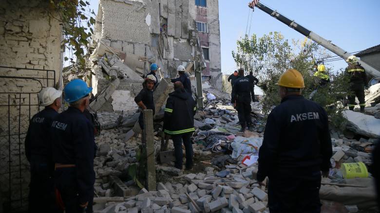 Σεισμός Αλβανία: Θρήνος και απόγνωση μετά τον σεισμό των 6,4 Ρίχτερ