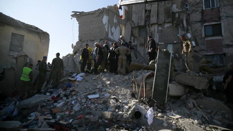 Σεισμός Αλβανία: Πλάνα από drone αποτυπώνουν το μέγεθος της καταστροφής