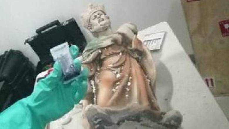 Μεξικό: Οι Αρχές κατέσχεσαν θρησκευτικά αγάλματα φτιαγμένα από… μεθαμφεταμίνη