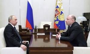 Ο Ρώσος πρόεδρος με τον δισεκατομμυριούχο βασικό μέτοχο της Nornikel, Βλαντίμιρ Ποτάνιν
