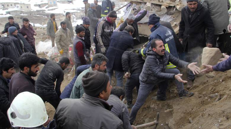 Νέος ισχυρός σεισμός στα σύνορα Τουρκίας-Ιράν