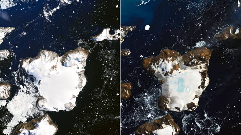 Έλιωσε το 20% του χιονιού σε νησί της Ανταρκτικής λόγω κύματος καύσωνα