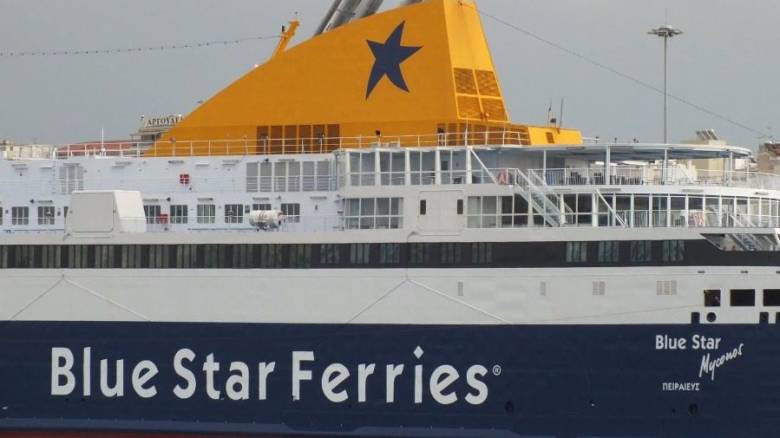 Λήμνος: Σε καραντίνα το πλοίο Blue Star Mykonos μετά από ύποπτο κρούσμα κορωνοϊού