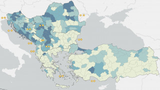 Κορωνοϊός: Ένας διαδραστικός χάρτης για την εξέλιξη της νόσου στη γειτονιά της Ελλάδας