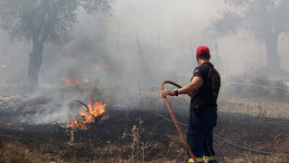 Ζάκυνθος: Σε ύφεση η μεγάλη φωτιά κοντά στις Μαριές