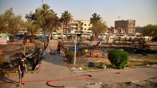 Βαγδάτη: Δύο διαδηλωτές σκοτώθηκαν σε συγκρούσεις στην πλατεία Ταχρίρ