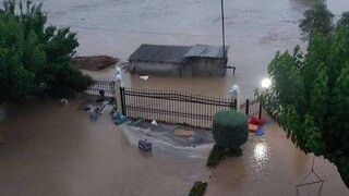 Πλημμύρες στην Εύβοια: Πού έχει διακοπεί η κυκλοφορία