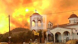 Αντιπεριφερειάρχης Λακωνίας στο CNN Greece: Θα είναι ολονύχτια η «μάχη» με τις φλόγες 